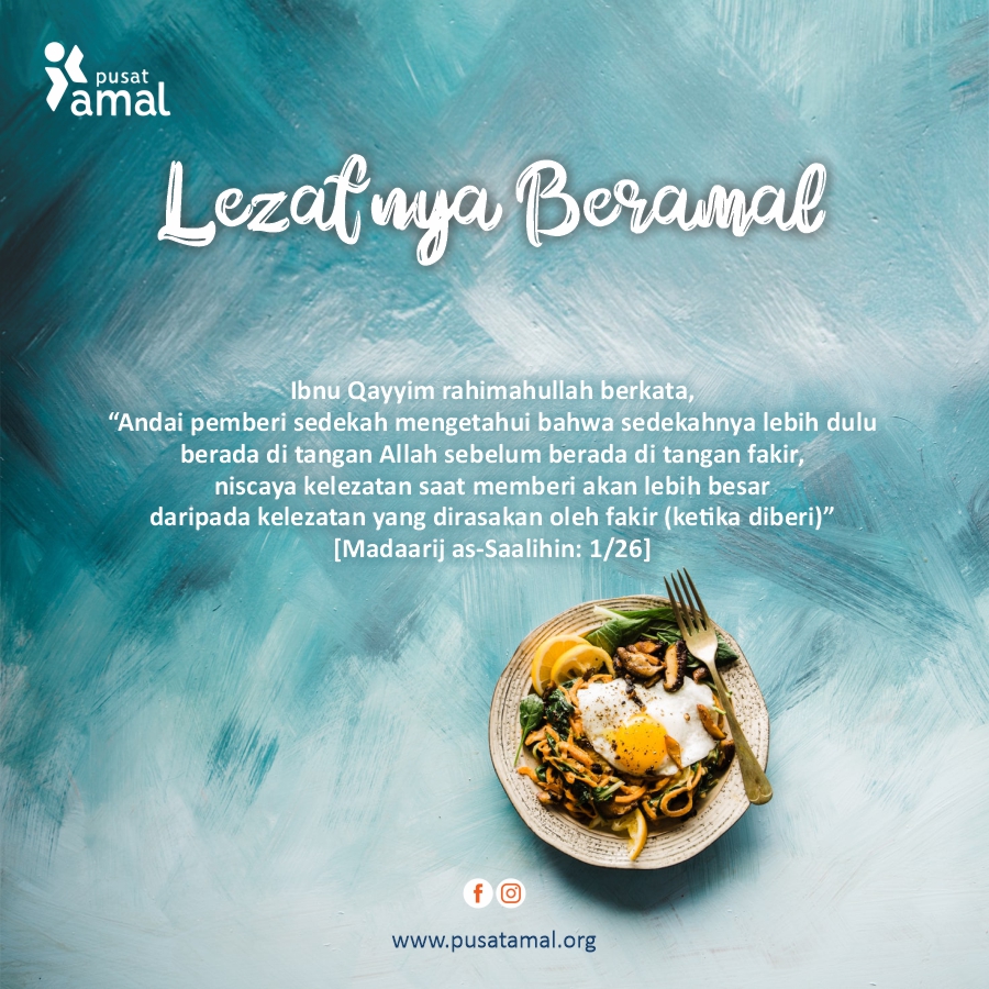 lezatnya beramal